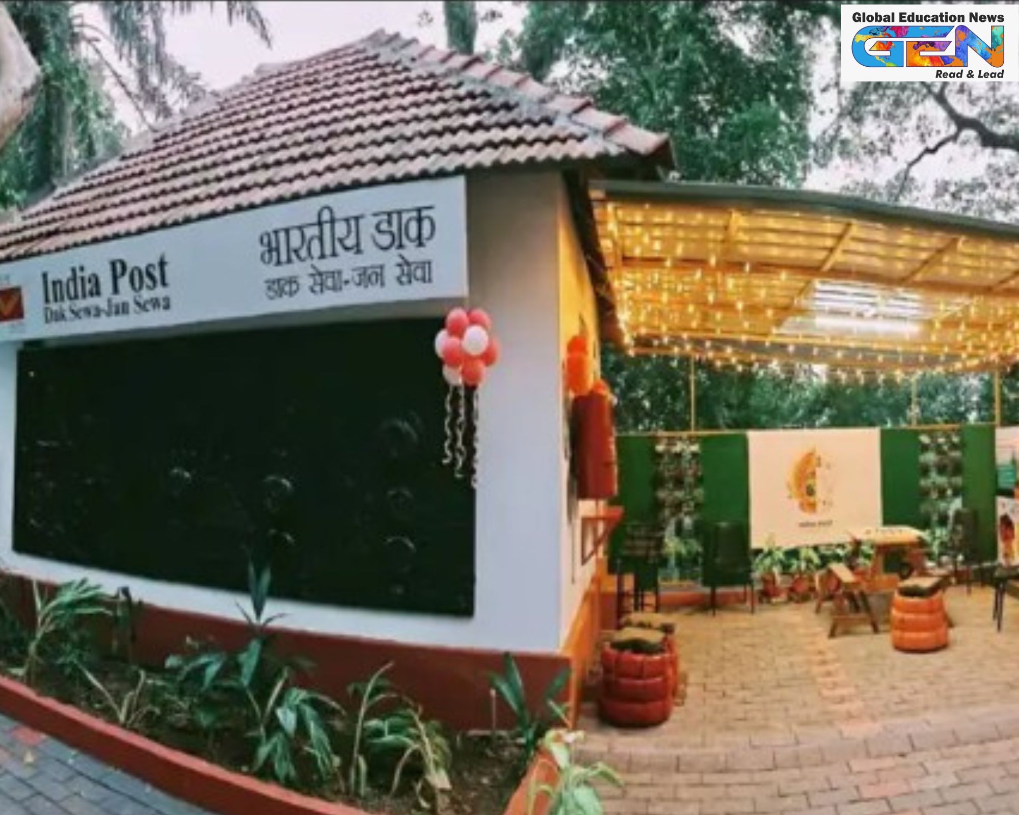 Gen Z themed post office 2025, India Post Kerala CMS College, Andhra University Visakhapatnam post, IIT Delhi postal pilot, student hangout post office, eco creative postal hub, digital parcel tracking campus, India Post youth initiatives, postal career guidance, modernization postal services India, education news, NEP 2020