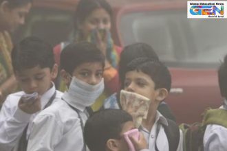 Delhi AQI December 2025, GRAP stage IV schools, hybrid learning pollution, Delhi NCR air quality, online classes Delhi, child health smog, pollution restrictions 2025, stubble burning effects, CAQM guidelines, indoor activities kids, education news, NEP 2020