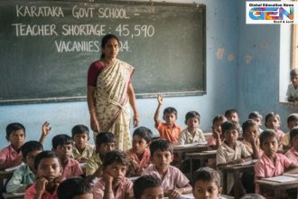 Karnataka 45590 teacher vacancies 2025, government schools teacher shortage causes, guest teachers salary hike Karnataka, rural teacher retention issues, KARTET 2025 results recruitment, NEP pupil teacher ratio Karnataka, enrollment drop 17 lakh schools, inclusive education special teachers, nutrition program Karnataka schools, permanent teacher hires 18500, education news, NEP 2020