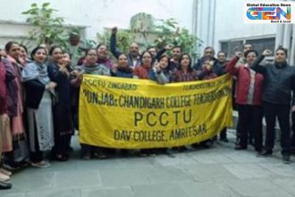 CACTA UGC benefits Chandigarh 2025, aided college teachers delay injustice, Amit Shah announcement April 2022 UGC, CAS promotions July 2018 retroactive, DA enhancement January 2025 teachers, HRA 20% aided colleges India, superannuation age extension UGC, Panjab University UGC enforcement, teacher protests Chandigarh Secretariat, equitable higher education reforms India, education news, NEP 2020