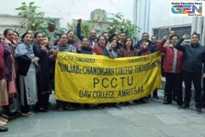 CACTA UGC benefits Chandigarh 2025, aided college teachers delay injustice, Amit Shah announcement April 2022 UGC, CAS promotions July 2018 retroactive, DA enhancement January 2025 teachers, HRA 20% aided colleges India, superannuation age extension UGC, Panjab University UGC enforcement, teacher protests Chandigarh Secretariat, equitable higher education reforms India, education news, NEP 2020