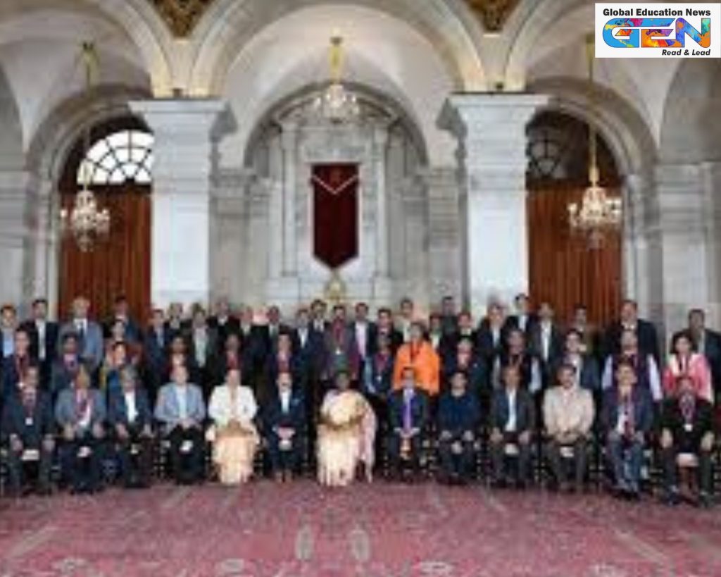 Rashtriya Vigyan Puraskar ceremony December 2025, President Droupadi Murmu awards Rashtrapati Bhavan, Vigyan Shri recipients 2025, Jayant Vishnu Narlikar posthumous honor, Gyanendra Pratap Singh wheat varieties, Thalappil Pradeep water purification, Deepa Agashe molecular evolution, CSIR Aroma Mission farmer impact, Vigyan Yuva early career scientists, Indian science policy implications, current affairs, UPSC current affairs, UPSC CSE 2026