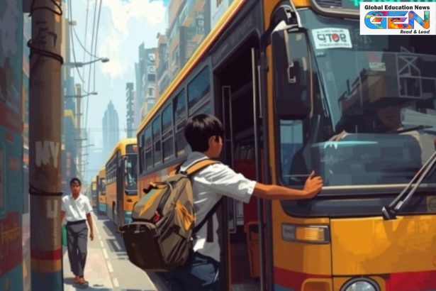 Odisha free bus school students December 2025, MBS scheme 50% concession to free travel, CM Majhi August meeting bus policy, OSRTC software modifications routes, student ID uniform free ride Odisha, reduce dropout distance barriers, AC non-AC bus waiver students, transport department notification Dec 24, school attendance boost Odisha, equity rural tribal education, education news, NEP 2020