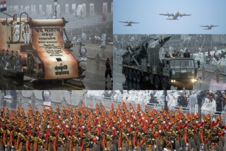 77th Republic Day Parade 2026 highlights, military might India Kartavya Path, cultural diversity parade January 26, firsts Republic Day Suryastra Bhairav, IAF flypast Rafale Su-30, EU chief guests Republic Day, phased battle array formation, Zanskar ponies Bactrian camels, educaton news, NEP 2020, current affairs
