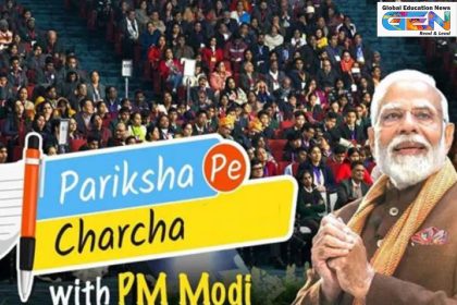 Pariksha Pe Charcha 9th edition over 3 crore registrations 2026, PM Modi PPC event last week January 2026, online competition MCQ MyGov Dec 1 Jan 11, objectives stress management positivity creativity, 8th edition 2025 3.56 crore Guinness 245 countries, growth 2018 22000 to 2025 3.56 crore, interactive Q&A episodes celebrities Aamir Khan, mental health nutrition technology finance themes, Jan Andolan 1.55 crore nationwide, NEP aligned exam wellness motivation, education news, NEP 2020