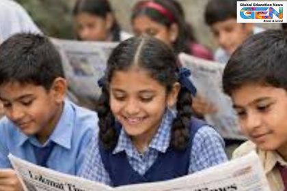 Rajasthan government daily newspaper reading mandatory state-run schools January 5 2026, 10 minutes morning assembly Hindi English newspapers, government senior secondary English-medium upper primary, subscription two newspapers costs council, five words daily explain usage context, group class-wise read discuss editorials national international sports, improve general knowledge social awareness competitive exams, NEP holistic development reading habits, reduce screen time digital distractions, Minister Madan Dilawar announcement Rajasthan, education news, NEP 2020