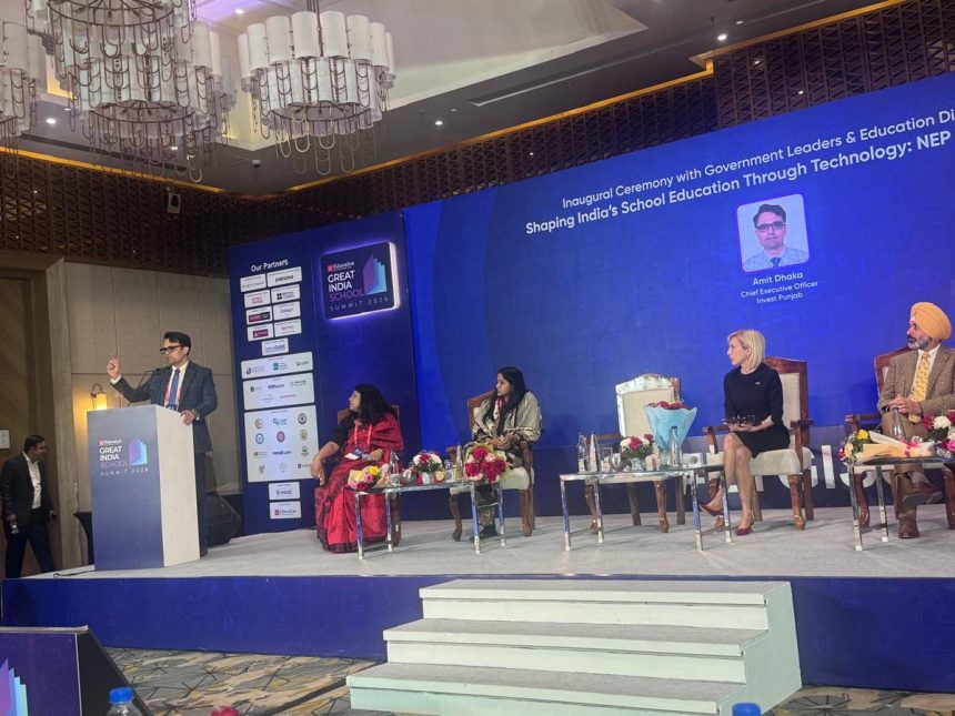 Great India School Summit 2026 dates, GISS ET Education Chandigarh, NEP 2020 implementation summit, AI curriculum reform GISS, teacher digital leaders 2026, equitable education access India, school innovation showcases, Vision 2047 smart schools, education news, NEP 2020