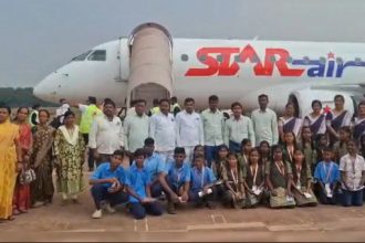 Karnataka headmaster funds Rs 5 lakh students first flight, Beerappa Andagi Government School Bahadduribandi Koppal, 24 Classes 5-8 merit selected Bengaluru trip, two-day educational cultural visits IISc Lalbagh, motivations exposure beyond rural life hard work, impact confidence resilience lifelong learning, Andagi quote experiences shaping future, parental teacher community inspiration, NEP holistic development rural kids, model experiential education India, education news, NEP 2020