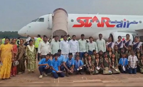 Karnataka headmaster funds Rs 5 lakh students first flight, Beerappa Andagi Government School Bahadduribandi Koppal, 24 Classes 5-8 merit selected Bengaluru trip, two-day educational cultural visits IISc Lalbagh, motivations exposure beyond rural life hard work, impact confidence resilience lifelong learning, Andagi quote experiences shaping future, parental teacher community inspiration, NEP holistic development rural kids, model experiential education India, education news, NEP 2020