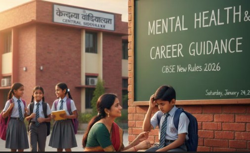 CBSE mandatory counsellors 2026, socio-emotional career counsellors schools, mental health PIL Rajasthan 2025, CBSE 1:500 counsellor ratio, wellness teacher qualifications CBSE, career counsellor eligibility, hub spoke school model CBSE, student crisis intervention guidelines, education news, NEP 2020