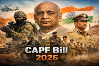 CAPF Umbrella Bill 2026 explained, IPS deputation CAPF bill, Central Armed Police Forces reform India, CAPF administrative reforms 2026, OGAS status CAPF officers, CAPF vs IPS controversy, internal security policy India, CAPF recruitment and promotion rules, India paramilitary reforms 2026, CAPF General Administration Bill details, current affairs