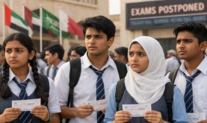 CBSE class 10 exam cancelled 2026, CBSE Middle East board exams, CBSE class 12 exam postponed 2026, Iran Israel war impact on CBSE exams, CBSE Gulf region exam update, CBSE board exam news 2026