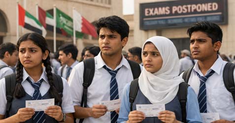 CBSE class 10 exam cancelled 2026, CBSE Middle East board exams, CBSE class 12 exam postponed 2026, Iran Israel war impact on CBSE exams, CBSE Gulf region exam update, CBSE board exam news 2026