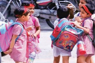 Maharashtra primary schools enrolment, 1.45 crore students Maharashtra schools, Maharashtra Economic Survey education data, Maharashtra school education statistics, MSHSBSE school data, Maharashtra education infrastructure