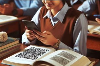 QR linked textbooks India, digital textbooks CBSE, DIKSHA QR code learning, student engagement education India, blended learning NEP 2020, QR code education benefits, digital learning challenges India, edtech classroom engagement
