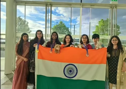 Mumbai girl gold medal EGMO 2026, Shreya Mundhada maths olympiad winner, India first gold EGMO, European Girls Mathematical Olympiad India result, HBCSE olympiad training India, girls in STEM India success story, Indian students international olympiad achievements