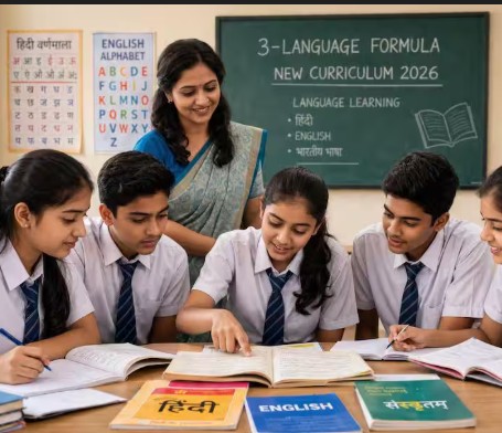 CBSE third language rule 2026, French German removed CBSE, Sanskrit compulsory CBSE, CBSE language policy changes, NEP 2020 language rule, CBSE class 6 third language, Indian languages in schools, CBSE curriculum update 2026