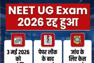 NEET UG 2026 cancelled, NEET paper leak 2026, NEET controversy timeline, NTA cancels NEET UG, NEET re exam date, CBI investigation NEET, medical entrance exam news, NEET latest update, NEET paper leak Rajasthan, NTA exam controversy, NEET re conduct details, NEET UG fresh dates