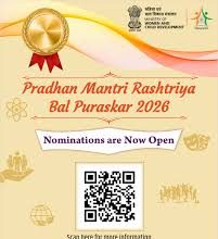 PM Rashtriya Bal Puraskar 2026, PMRBP nomination 2026, child awards India, national child award India, Bal Puraskar eligibility, PM awards children, Indian government awards, youth achievements India, apply Bal Puraskar, PMRBP registration