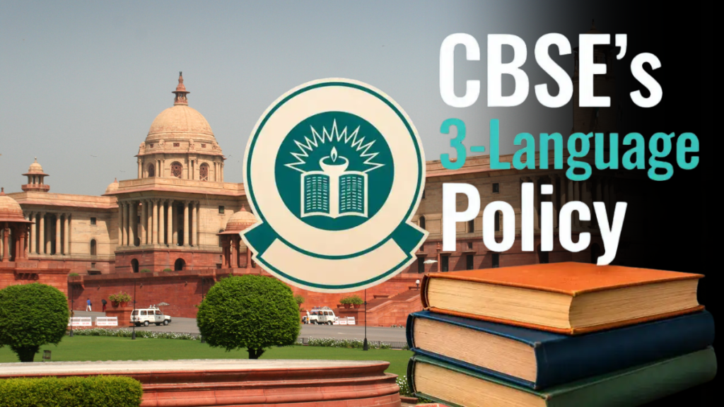 CBSE three language policy guidelines, Class 10 students exempted, NEP 2020 language policy, CBSE school language rules, three language formula implementation, Indian education language norms 2026