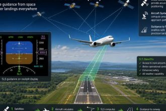 India first jet aircraft landing, GAGAN navigation system, GAGAN landing India, DGCA GAGAN, ISRO aviation technology, satellite-based landing system, Airbus A320 GAGAN, LPV approach, GPS Aided GEO Augmented Navigation, SBAS India, aviation safety India, indigenous navigation system, Udaipur Airport landing, Indian civil aviation, satellite navigation technology