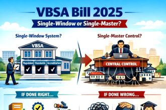 VBSA Bill 2025, Viksit Bharat Shiksha Adhishthan Bill, Higher Education Reform India, UGC Replacement, AICTE Merger, NCTE Merger, Higher Education Regulation, NEP 2020, University Governance, Academic Autonomy, Higher Education Policy, Joint Parliamentary Committee, University Regulation India, Education Reforms, Indian Universities, Accreditation Reform, UGC News, Higher Education Commission, Education News India, University Policy