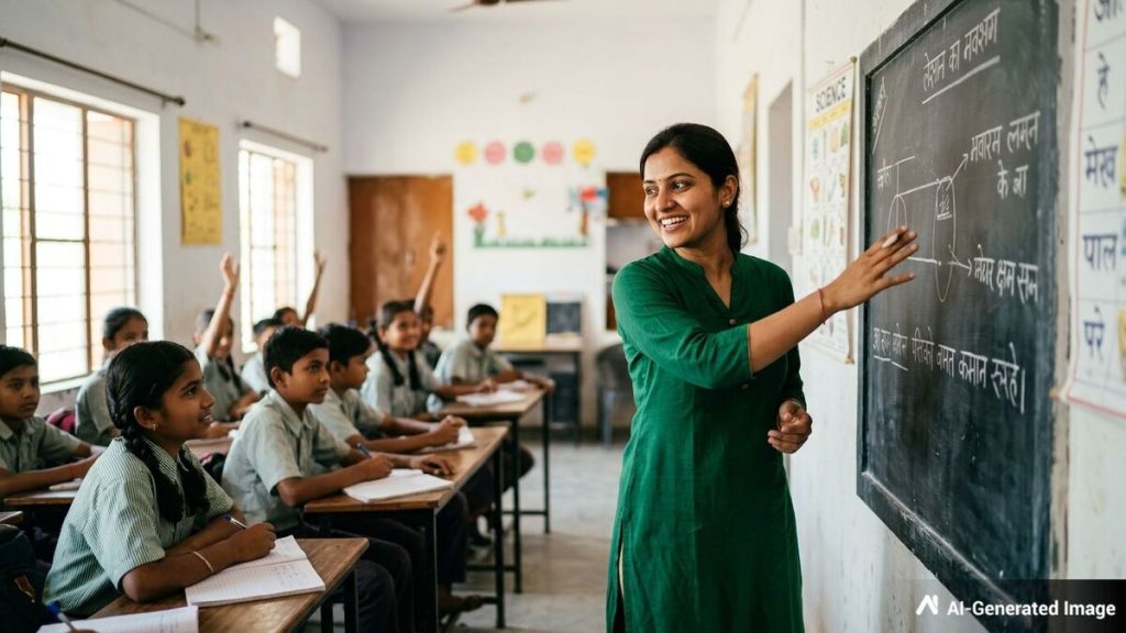 Madhya Pradesh teacher recruitment 2026, MP government teachers appointment, 5017 teachers appointed, government school teachers MP, Madhya Pradesh education news, teacher vacancies Madhya Pradesh, secondary teacher recruitment, primary teacher recruitment, MP School Education Department, government school education, teacher jobs India, education reforms Madhya Pradesh, sports teachers recruitment, music teachers recruitment, dance teachers recruitment, public education India, school teacher appointments, quality education, government schools India, education news India