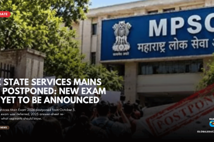 MPSC State Services Main Exam 2026, MPSC exam postponed 2026, MPSC State Services Mains 2026, MPSC Rajyaseva Mains 2026, MPSC October 3 exam postponed, MPSC new exam date 2026, MPSC exam latest news, MPSC 2026 latest update, MPSC 2025 answer sheet re-evaluation, MPSC State Services exam postponed, Maharashtra PSC exam 2026, MPSC Rajyaseva exam 2026, MPSC mains postponed, MPSC exam date 2026, Maharashtra government exam, MPSC aspirants, MPSC recruitment 2026