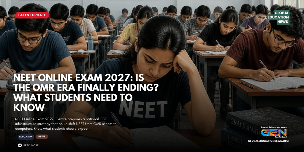 NEET online exam 2027, NEET 2027 online exam, NEET CBT 2027, NEET computer based test 2027, NEET 2027 CBT exam, NEET exam pattern 2027, NEET 2027 exam pattern, NEET OMR sheet 2027, NEET online or offline 2027, NEET UG 2027 latest news, NTA NEET 2027, NEET exam changes 2027, NEET digital exam 2027, national CBT infrastructure NEET, NEET computer based exam, NEET online exam latest news, NEET exam reform 2027, NEET exam centre 2027, NEET 2027 latest updates, Nandan Nilekani NEET task force, Education Ministry NEET online exam, NEET CBT infrastructure, NEET digital transformation, NEET aspirants 2027