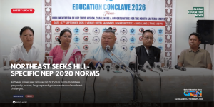 Northeast NEP 2020 norms, hill-specific NEP 2020 norms, Northeast education policy, government school enrolment Northeast, Northeast education challenges, NEP 2020 implementation, hill area education norms, Northeast Education Conclave 2026, Right to Education Northeast, school education in Northeast India