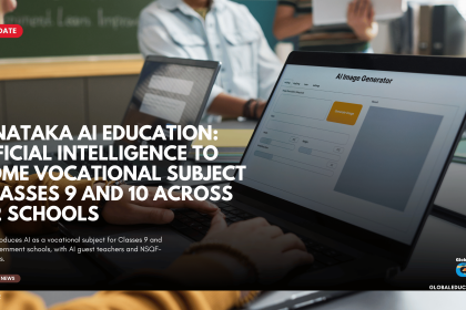 Karnataka AI education, AI vocational subject in Karnataka, Karnataka schools AI course, AI for Classes 9 and 10, 1,642 government schools Karnataka, Karnataka government schools AI, artificial intelligence subject for students, NSQF AI vocational course, Karnataka AI subject 2026-27, AI education in Karnataka schools, Karnataka school curriculum 2026-27, AI guest teachers Karnataka, vocational education Karnataka, Classes 9 10 AI course, Karnataka education news, AI course for school students, Samagra Shikshana Karnataka AI, artificial intelligence vocational subject, Karnataka government AI initiative, AI skills for students