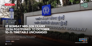 IIT Bombay mid-sem exams 2026, IIT Bombay exams postponed, IIT Bombay mid semester exams October 10 11, IIT Bombay revised exam dates, IIT Bombay exam timetable 2026, IIT Bombay mid-sem exam September 26 27, IIT Bombay student protests, IIT Bombay latest news, IIT Bombay exam schedule, IIT Bombay Autumn 2026 exams