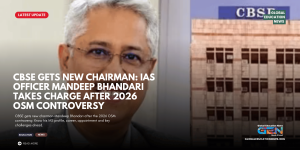 CBSE new chairman, Mandeep Bhandari CBSE chairman, CBSE chairman 2026, Mandeep Bhandari IAS, Mandeep Bhandari new CBSE chairman, CBSE OSM controversy, CBSE on-screen marking controversy, CBSE latest news, CBSE chairman appointment, who is Mandeep Bhandari, Mandeep Bhandari career, Mandeep Bhandari profile, CBSE board exam 2026, CBSE examination controversy, CBSE on-screen marking system, CBSE digital evaluation, CBSE new chairman after OSM controversy