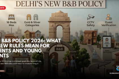 Delhi B&B Policy 2026, Delhi B&B rules 2026, Delhi Bed and Breakfast Policy 2026, B&B rules for students in Delhi, student accommodation Delhi, students living in B&B Delhi, Delhi B&B registration, seven-day approval Delhi B&B, Delhi B&B policy students, B&B accommodation for students, Delhi student housing, Delhi homestay rules 2026, Delhi B&B safety rules, Delhi B&B registration rules, Delhi Assembly B&B law, new B&B rules Delhi, Delhi accommodation rules for students, student stay in Delhi, Delhi B&B latest news, Delhi B&B policy explained