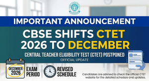 CTET 2026, CTET 2026 exam date, CTET December 2026, CTET exam date 2026, CTET December exam date, CTET 2026 new date, CTET admit card 2026, CTET exam city slip 2026, CTET Paper 1, CTET Paper 2, CTET 2026 exam schedule, CTET December 12 13 2026, CTET latest news, CBSE CTET 2026