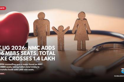 NEET UG 2026, NEET UG counselling 2026, NMC MBBS seats, 13,186 MBBS seats, MBBS seats in India, 1.4 lakh MBBS seats, NMC seat matrix 2026, NEET counselling 2026, Karnataka MBBS seats, medical admission 2026, NTA NEET UG, private medical college seats, government MBBS seats, MBBS admission 2026