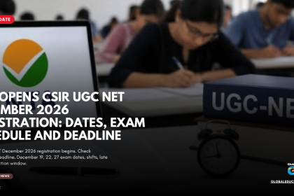 CSIR UGC NET December 2026, CSIR NET registration, NTA exam dates 2026, CSIR UGC NET registration 2026, CSIR NET December 2026, CSIR NET exam date 2026, CSIR UGC NET December registration, NTA CSIR NET 2026