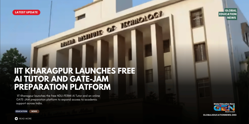 IIT Kharagpur AI tutor, free AI tutor for students, NDLI-FERMI AI Tutor, IIT Kharagpur GATE JAM platform, free GATE preparation online, free JAM preparation, Scan and Ask AI tutor, National Digital Library of India, AI in education India, GATE exam preparation, JAM exam preparation 2026