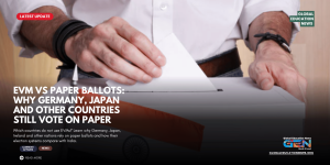 countries that do not use EVMs, countries using paper ballots, EVM vs paper ballot, Germany electronic voting ruling, Japan voting system, Netherlands voting machines, Ireland electronic voting, Bangladesh EVM policy, India EVM VVPAT, global election systems