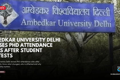 Ambedkar University Delhi, PhD attendance rules, research scholars, Ambedkar University PhD, PhD attendance policy, research fellowship rules, university attendance rules