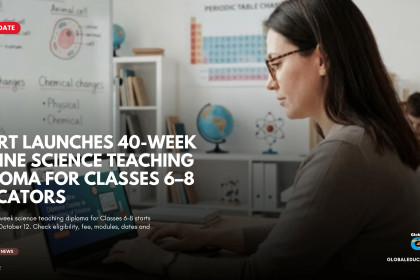NCERT science teaching diploma, NCERTX, NCERT teacher training, NCERT diploma course 2026, science teacher training, Classes 6–8 teachers, Teaching of Science at Middle Stage