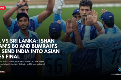 what happened in India vs Sri Lanka Asian Games 2026 semi final, who won India vs Sri Lanka semi final, India vs Sri Lanka Asian Games score, how many runs did India beat Sri Lanka by, who scored 80 for India against Sri Lanka, how did India reach Asian Games cricket final, who will India play in Asian Games 2026 cricket final, when is India vs Pakistan Asian Games cricket final, why did Sri Lanka lose to India, how many runs did Sri Lanka score against India, who took wickets for India vs Sri Lanka, Asian Games 2026 cricket final date, India Asian Games cricket final qualification, India vs Sri Lanka semi final highlights