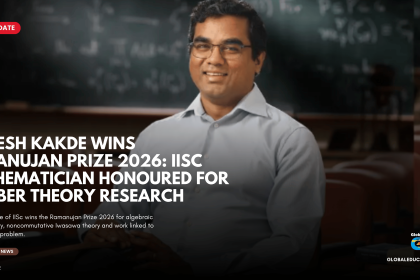 Mahesh Kakde Ramanujan Prize 2026, Ramanujan Prize 2026, Mahesh Kakde IISc, Mahesh Kakde mathematician, Ramanujan Prize winner 2026, algebraic number theory, IISc professor Mahesh Kakde, Iwasawa theory, Hilbert's 12th problem