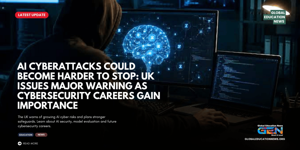 artificial intelligence security, AI cybersecurity 2026, cybersecurity careers, AI model evaluation, autonomous AI agents, UK AI security warning, AI cyber defence, AI safety, computer science careers, responsible AI development