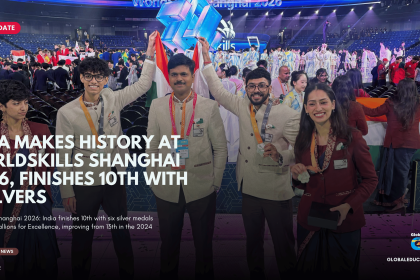 What is WorldSkills Shanghai 2026? Where did India rank at WorldSkills Shanghai 2026? How many medals did India win at WorldSkills 2026? How many silver medals did India win at WorldSkills Shanghai 2026? How many Medallions for Excellence did India win? Who won silver medals for India at WorldSkills Shanghai 2026? Who is Smriti Nambiar? Who won the Bakery silver medal at WorldSkills 2026? Which skills did India win silver medals in at WorldSkills 2026? How many competitors represented India at WorldSkills Shanghai 2026? How many skills did India compete in at WorldSkills 2026? What was India’s rank at WorldSkills 2024? Did India improve its WorldSkills ranking in 2026? What are Medallions for Excellence at WorldSkills? Which new skills did India enter at WorldSkills Shanghai 2026? What is the WorldSkills Competition? WorldSkills Shanghai 2026 results India WorldSkills 2026 results India medals at WorldSkills 2026 WorldSkills 2026 India medal winners