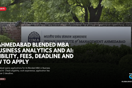 IIM Ahmedabad MBA, IIM Ahmedabad Blended MBA, Business Analytics and AI, IIM Ahmedabad admission 2026, IIMA MBA eligibility, IIM Ahmedabad application deadline, MBA in Artificial Intelligence, MBA for working professionals, BPGP BA and AI, IIM Ahmedabad fees, MBA admissions 2027–29