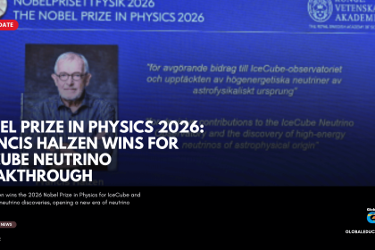 Nobel Prize in Physics 2026, Francis Halzen, IceCube Neutrino Observatory, Nobel Physics 2026, high-energy neutrinos, neutrino astronomy, astrophysics, STEM research