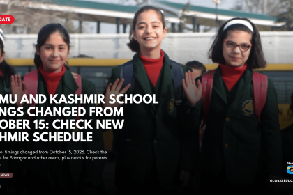 Jammu and Kashmir school timings 2026, Kashmir school timings October 15, Srinagar school timings, DSEK school timing order, Kashmir winter school schedule, Jammu school timings 2026, school timing change Kashmir, school education news, Kashmir schools latest update
