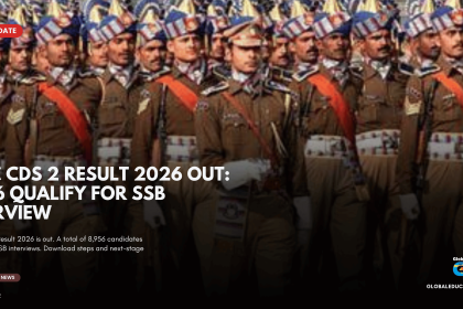 UPSC CDS 2 Result 2026, CDS 2 Result PDF, UPSC CDS II result out, 8956 candidates qualified, CDS 2 SSB interview, UPSC result 2026, Combined Defence Services Examination 2026, CDS 2 written result, CDS result download link, UPSC CDS marksheet