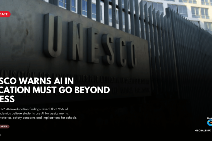 UNESCO AI in Education 2026, AI in Education Statistics, UNESCO AI Report, AI Student Assignments, 93% Academics AI Survey, AI Safety in Schools, AI and Student Learning, Internet Access in Schools, AI Education Policy, Teacher AI Training, Student Data Privacy, Digital Learning, Global Education News